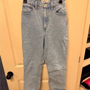 Abercrombie & Fitch High Rise Women Jeans - Light Blue